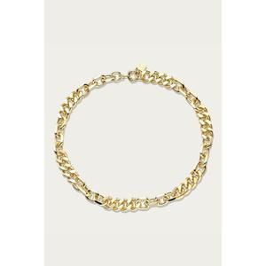 NEW F+H STUDIOS mixed up statement necklace in gold